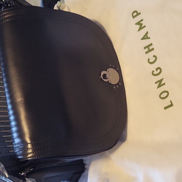 Longchamp Cavalcad Leather Shoulder Bag NWT - Picture 7 of 10